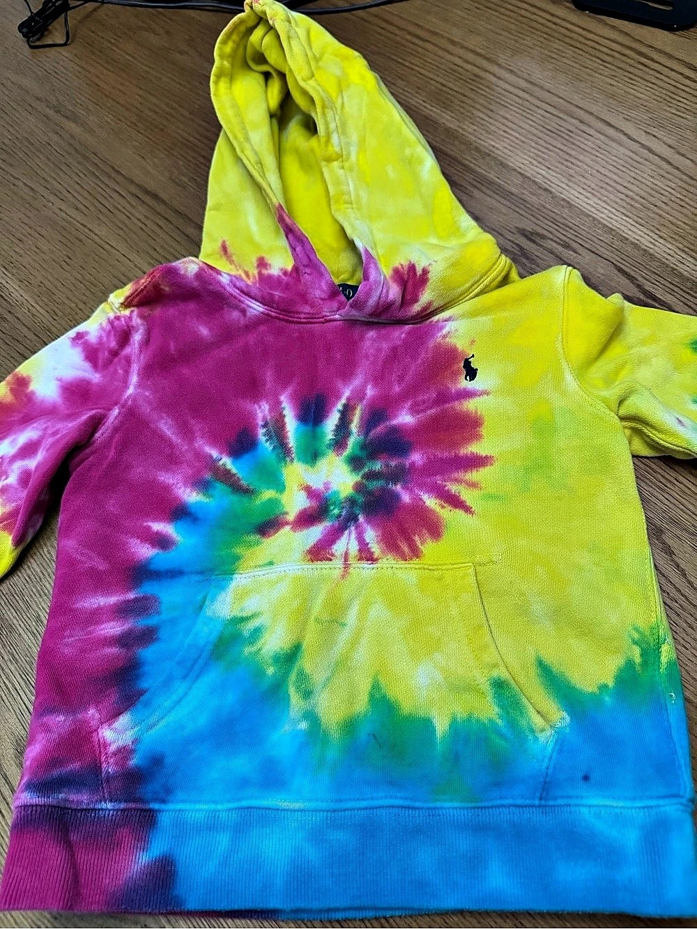 Polo Ralph Lauren Boys Tie-Dye Hoodie Size 5